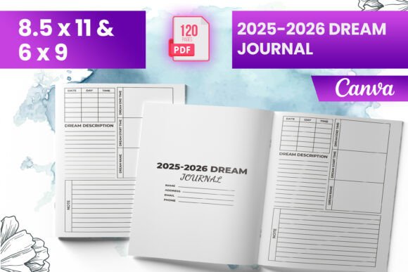 2025-2026 Dream Journal KDP: A Practical Tool for Creative and Productive Living