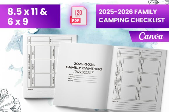 2025-2026 Family Camping Checklist Kdp