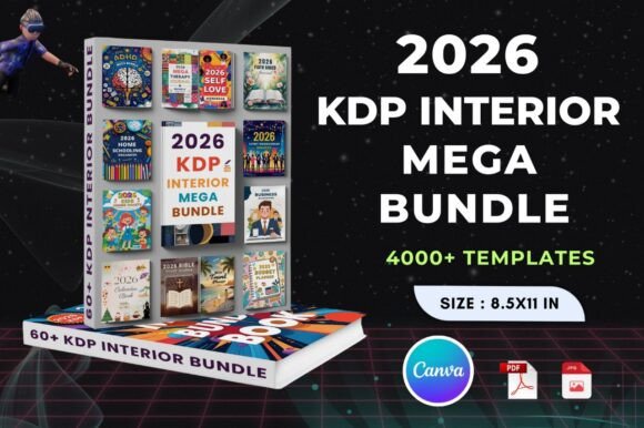 2026 KDP INTERIOR MEGA BUNDLE: The Ultimate Resource for Low-Content Publishers