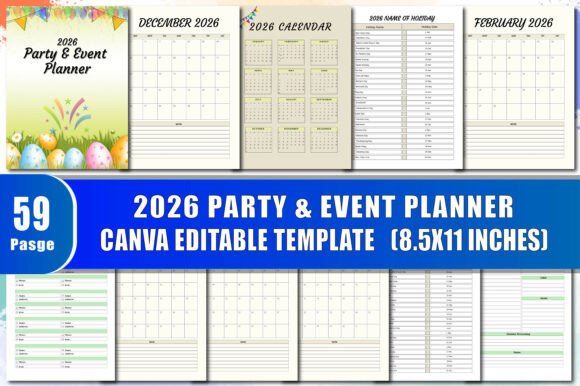 2026 Party Event Planner: A Comprehensive Tool for Organized Celebrations