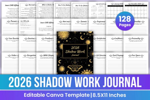 2026 Shadow Work Journal Canva Kdp: A Powerful Tool for Self-Discovery and Growth