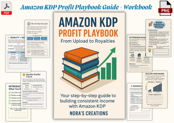 Amazon KDP Profit Playbook Workbook: A Strategic Guide to Self-Publishing Success