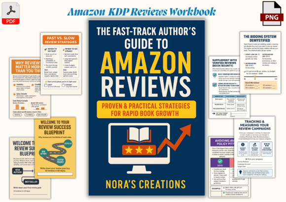 Amazon KDP Reviews Workbook: A Step-by-Step Guide to Building Book Reviews
