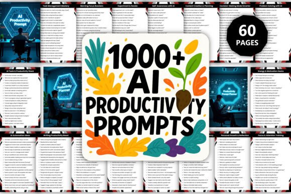Boost Productivity with 1000 AI Productivity Prompt
