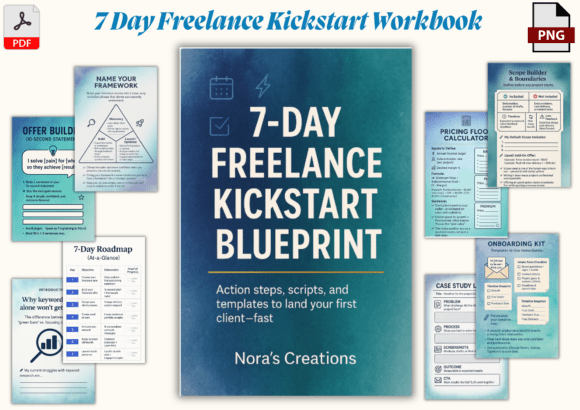 Freelance Playbook Workbook: Your 7-Day Freelance Launch Kit