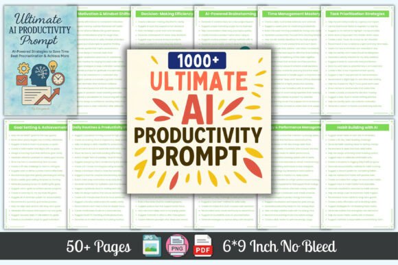 Mastering Productivity with 1000 Ultimate AI Productivity Prompts
