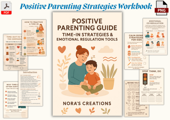 Positive Parenting Guide Workbook: A Tool for Connection Over Punishment