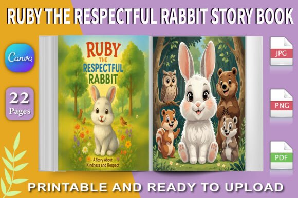 Ruby the Respectful Rabbit Story Books: A Gentle Guide to Values for Young Readers